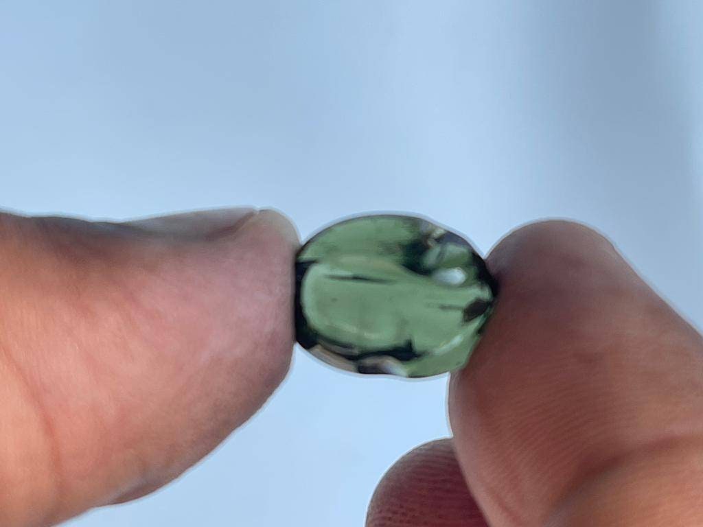Moldavite Carved Fancy Polished Rough , 13x12x5mm Size, Natural And Rare Stone Moldavite Carved Fancy Polished Rough , 13x12x5mm Size, Natural And Rare Stone