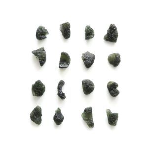 Natural Genuine Moldavite Flush Organic Rough Loose Gemstone | Moldavite Gemstone | Authentic Moldavite Tektite | Price Per Piece