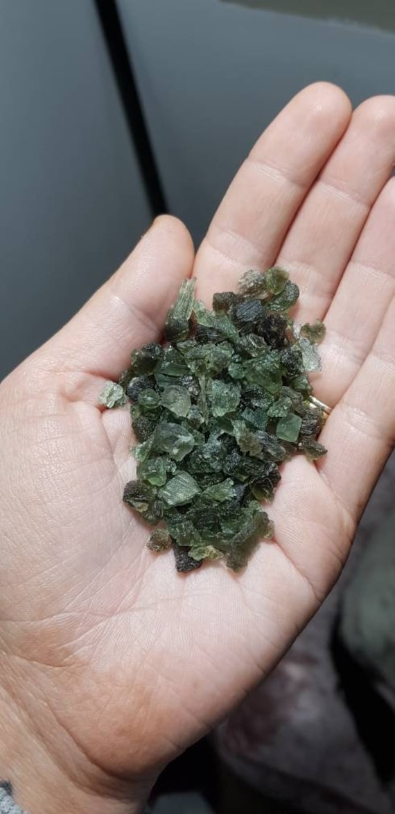 Moldavite Chips 1g Bag Moldavite Chips 1g Bag