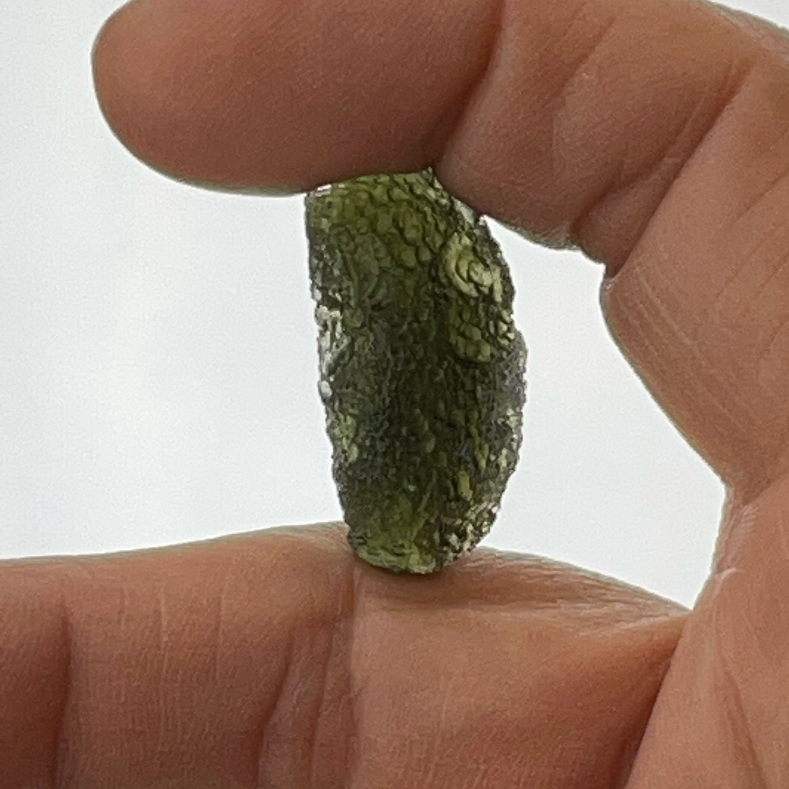 A Chlum Charmer: Genuine Moldavite Specimen, Certificate Of Authenticity Included  (2-15)