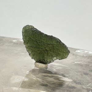 A Chlum Charmer: Genuine Moldavite Specimen, Certificate Of Authenticity Included (2-11)