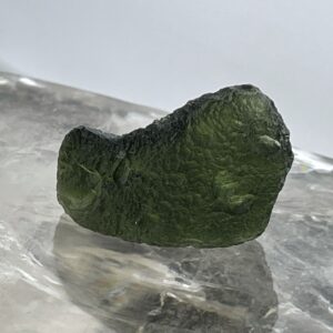 A Chlum Charmer: Genuine Moldavite Specimen, Certificate Of Authenticity Included (2-10)