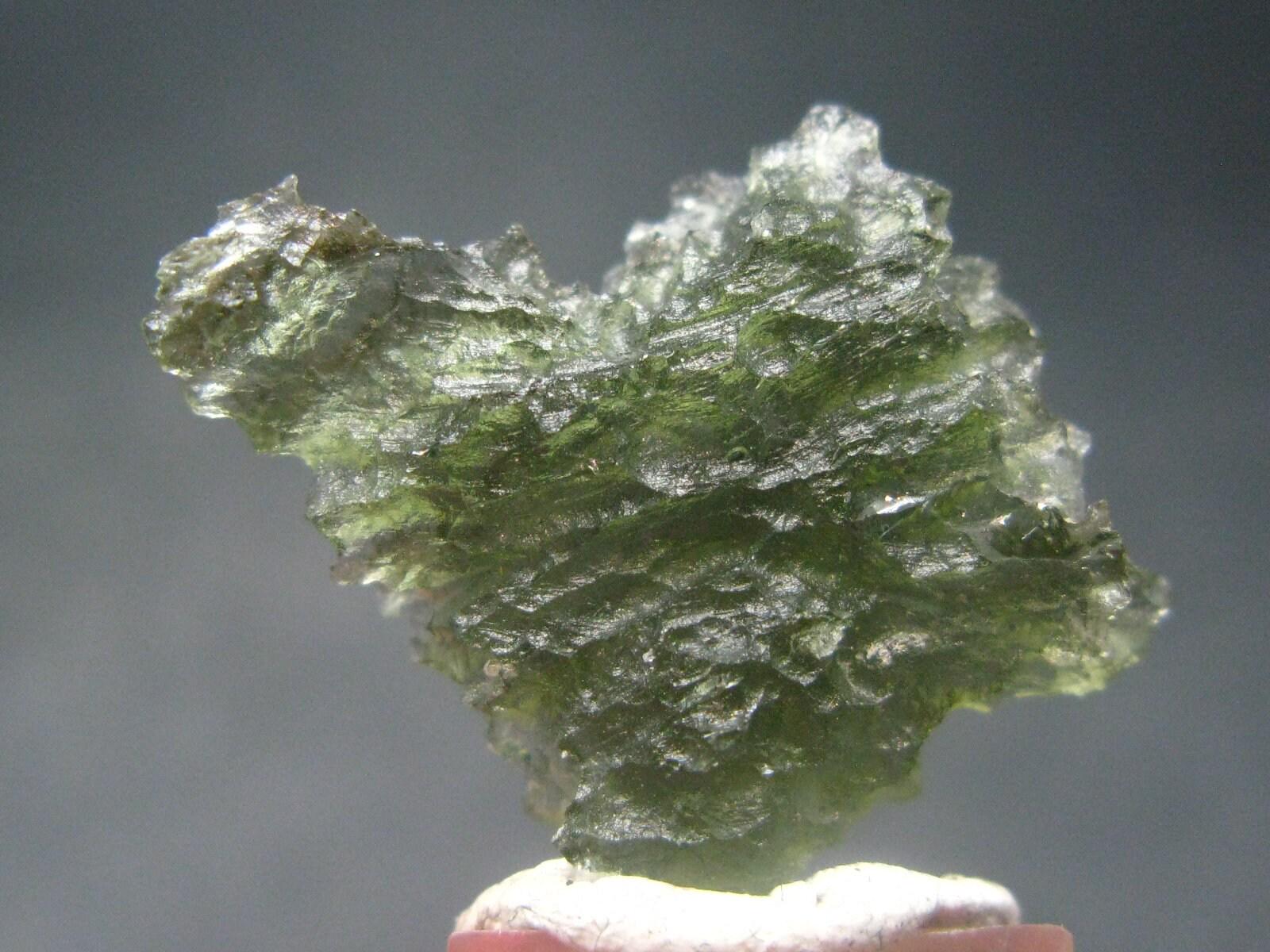 Besednice Moldavite Tektite Raw Piece From Czech Republic - 1.1" - 9.57 Carats Besednice Moldavite Tektite Raw Piece From Czech Republic - 1.1" - 9.57 Carats