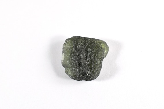Raw Czech Moldavite Crystal, Natural Green Tektite (4.05 Gram)