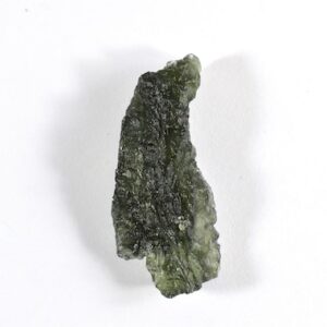 Genuine Raw Moldavite Crystal, Heart Chakra Stone (7.07 Gram)