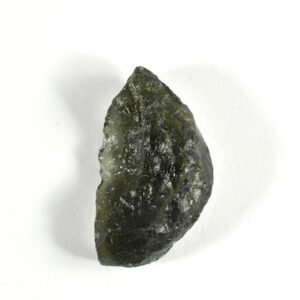 Raw Green Moldavite Stone, Heart Chakra Healing Crystal, 5.26 Gram