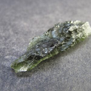 Rare Moldavite Tektite Raw Piece From Czech Republic - 1.6" - 4.61 Grams