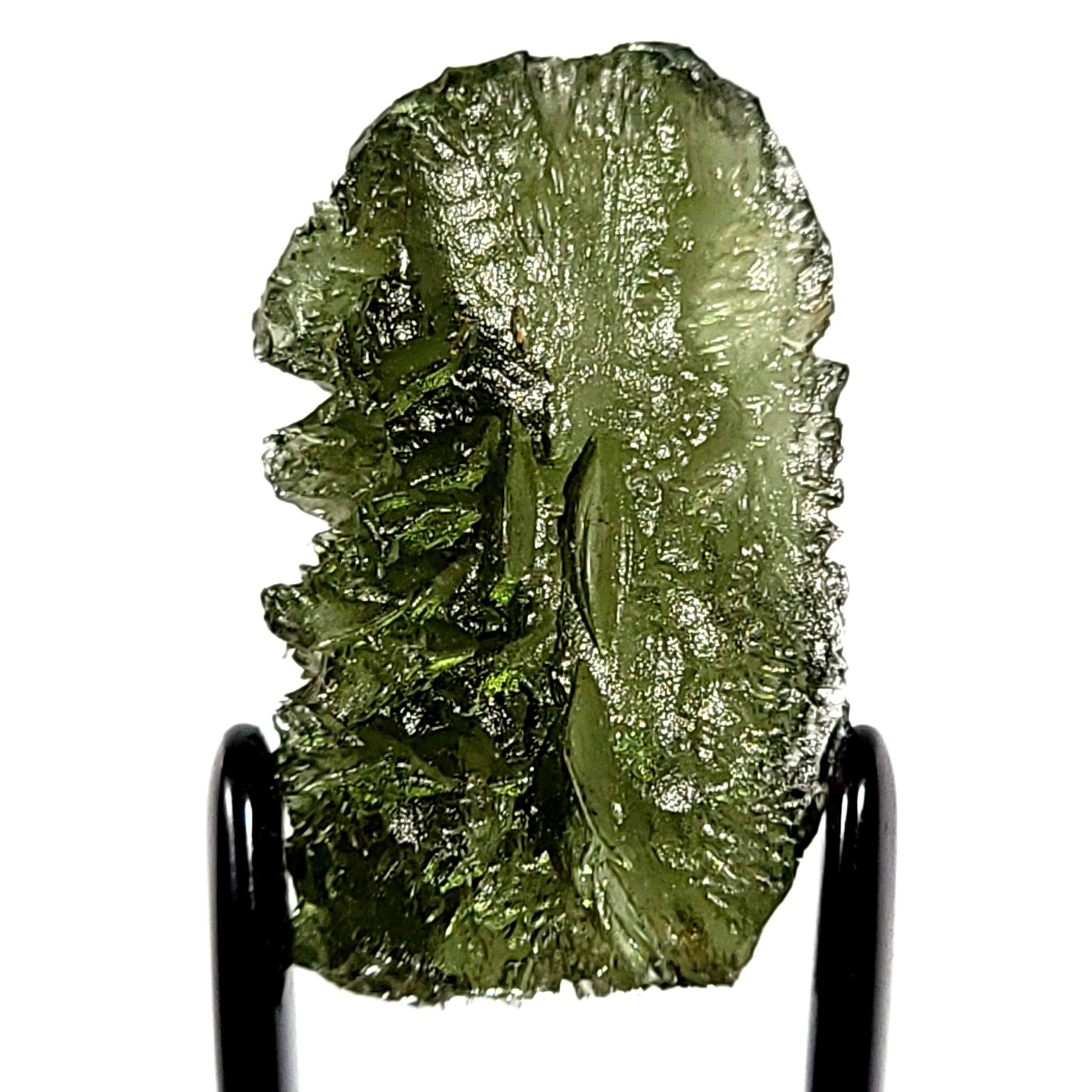 Moldavite Tektite, Genuine Raw Czech Meteorite Gemstone, Large 5.2 Grams A+ Museum-grade Crystal, Rare Green Authentic Moldavite Specimen Moldavite Tektite, Genuine Raw Czech Meteorite Gemstone, Large 5.2 Grams A+ Museum-grade Crystal, Rare Green Authentic Moldavite Specimen