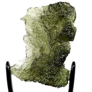 Moldavite Tektite Healing Crystal Rare Large 5.8 Gr, Genuine Raw Czech Moldavite Meteorite, A+ Museum Quality, Moldavite Jewelry Gemstone