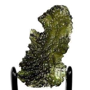 Moldavite Tektite Healing Crystal Large 3 Gr, Genuine Raw Czech Moldavite Meteorite, A+ Museum Quality, Stunning Moldavite Jewelry Gemstone