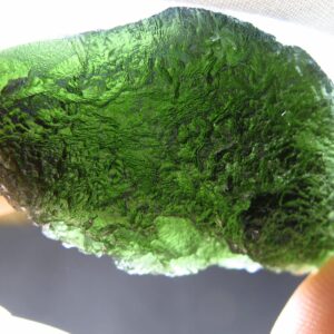 Moldavite Tektite Raw Piece From Czech Republic - 1.8" - 103 Carats - 20.7 Grams