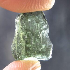 Moldavite Tektite Raw Piece From Czech Republic - 0.7" - 8.20 Carats - 1.64 Grams