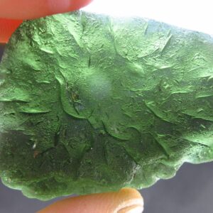 Moldavite Tektite Raw Piece From Czech Republic - 1.6" - 121 Carats - 24.2 Grams
