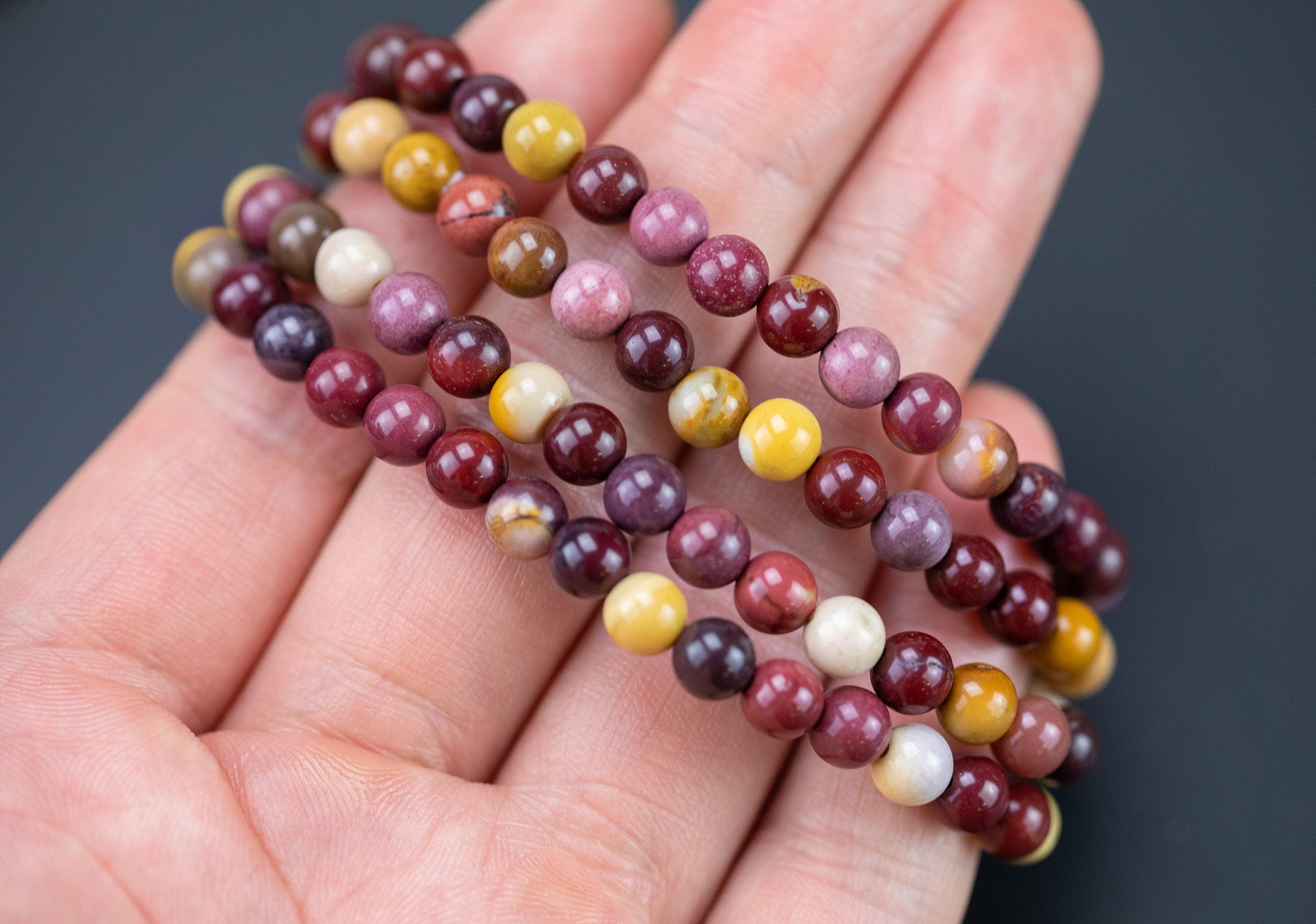 Mookaite Bracelet 6mm Jasper Stretchy String 6 Mm Round Bead Bracelet Handmade Jewelry Bracelet Crystal Bracelet Mookaite Bracelet 6mm Jasper Stretchy String 6 Mm Round Bead Bracelet Handmade Jewelry Bracelet Crystal Bracelet
