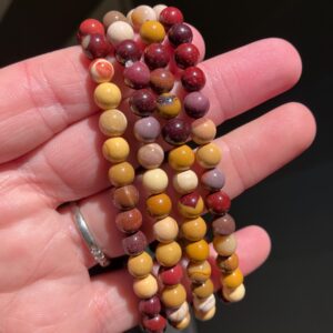 Natural Mookaite Jasper 6mm Gemstone Beaded Jewelry Crystal Bracelet Natural Mookaite Jasper 6mm Gemstone Beaded Jewelry Crystal Bracelet