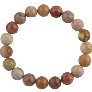 Natural Light Mookaite Round Size 6mm and 8mm- Handmade In USA- approx. 7" Bracelet Crystal Bracelet Natural Light Mookaite Round Size 6mm and 8mm- Handmade In USA- approx. 7" Bracelet Crystal Bracelet