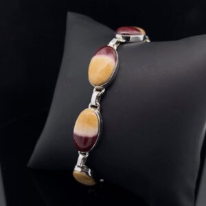 Sterling Silver Mookaite Bracelet Sterling Silver Mookaite Bracelet
