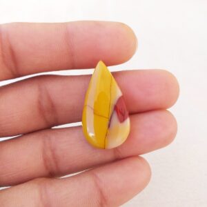 Mookaite Stone Cabochon Pear Shape, Natural Gemstone (31x17x6 MM) Mookaite Stone Cabochon Pear Shape, Natural Gemstone (31x17x6 MM)