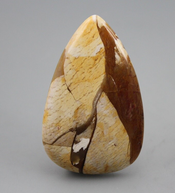 Brecciated Mookaite Cabochon