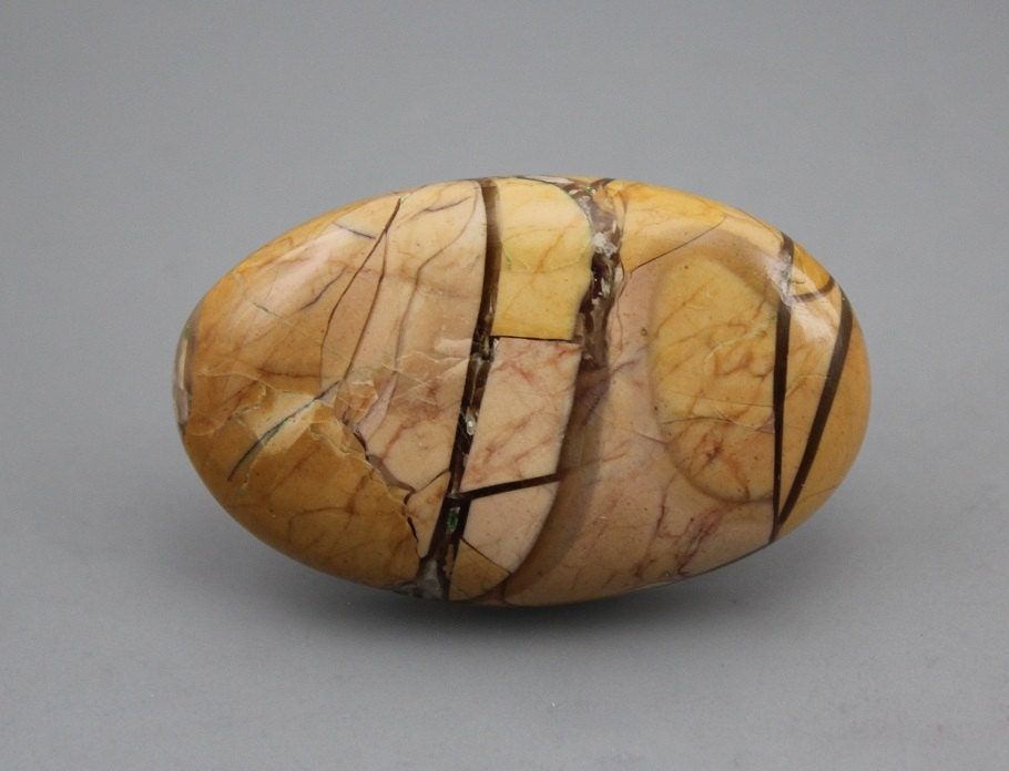Brecciated Mookaite Cabochon