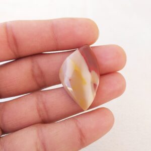 Fancy Mookaite Cabochon, Natural Gemstone (35x21x6 MM) Fancy Mookaite Cabochon, Natural Gemstone (35x21x6 MM)