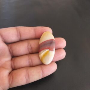 Oval Mookaite Cabochon: Natural Gemstone for Jewelry (43x22x7 MM, 50 Carat Oval Mookaite Cabochon: Natural Gemstone for Jewelry (43x22x7 MM, 50 Carat