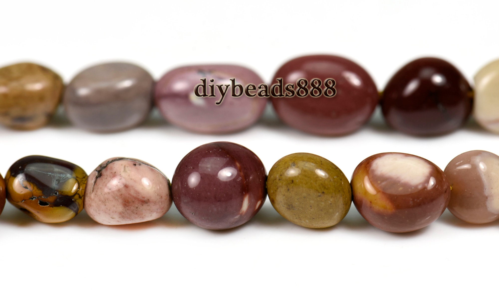 15 Inch Strand Of Mookaite Chip Bead,nugget Beads,centre Drilled Beads 5-6mm