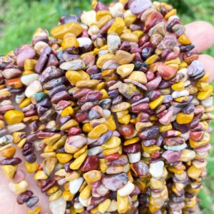 Full 32' Natural Mookaite 5~10mm Size Chip Beads,bracelets/neckalce For Jewelry Making Beads,gemstone Freeform Chip Nugget Beads.