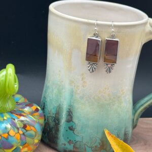 Mookaite Jasper Artisan Earrings