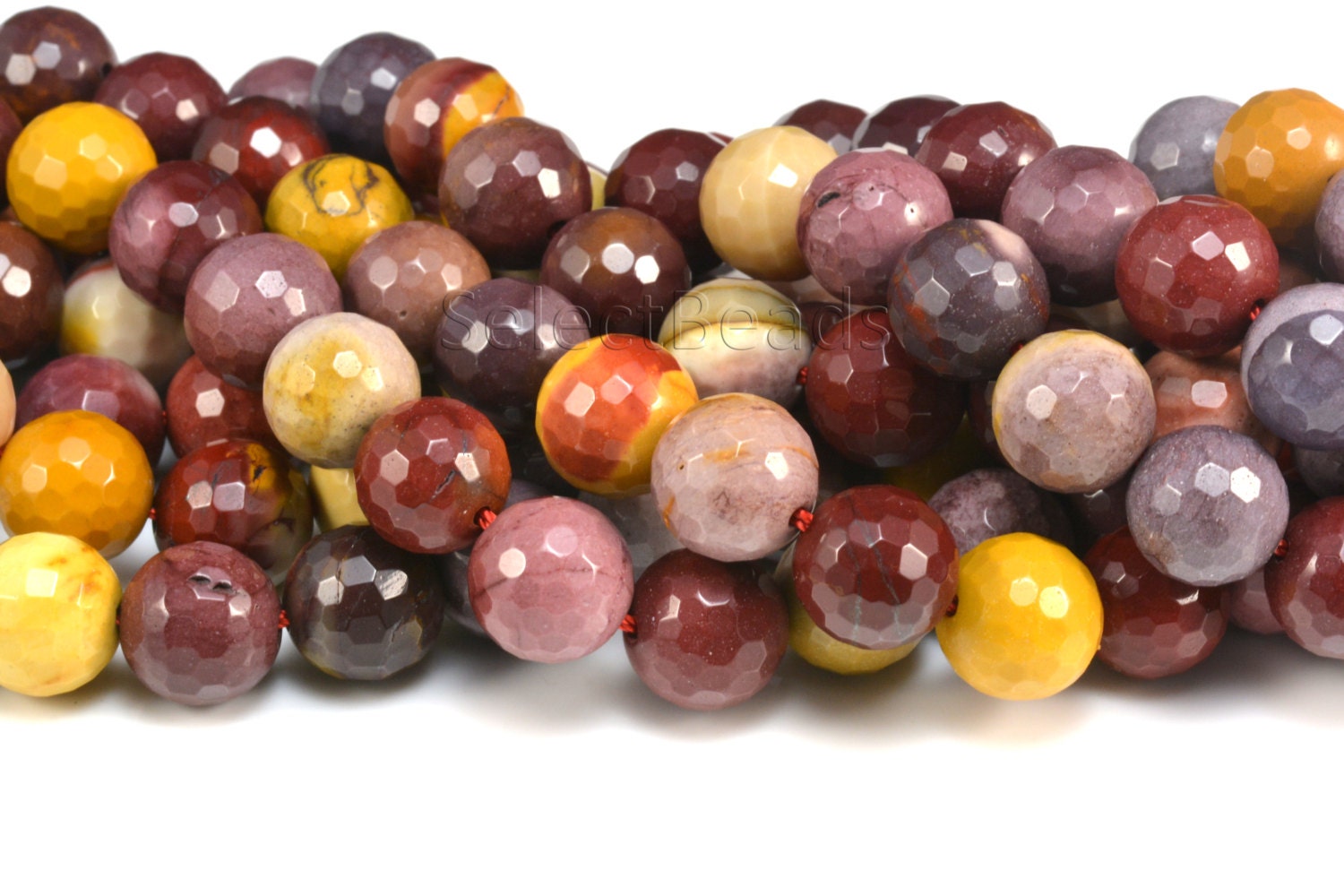Natural Mookaite Jasper Faceted Beads - Colorful Faceted Gemstone Beads - Faceted Jasper Beads - Faceted Round Beads - 6-12mm-15inch Natural Mookaite Jasper Faceted Beads - Colorful Faceted Gemstone Beads - Faceted Jasper Beads - Faceted Round Beads - 6-12mm-15inch