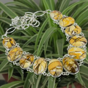 Brecciated Mookaite 925 Sterling Silver Necklace - Handmade Gemstone Jewelry Brecciated Mookaite 925 Sterling Silver Necklace - Handmade Gemstone Jewelry