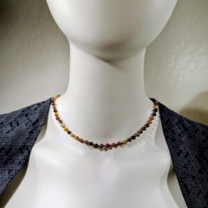 Mookaite Choker • 4mm • Mookaite Necklace • Knotted Choker Necklace • Gift For Her • Handmade Jewelry • Gift For Him • Jasper Necklet • 5122 Mookaite Choker • 4mm • Mookaite Necklace • Knotted Choker Necklace • Gift For Her • Handmade Jewelry • Gift For Him • Jasper Necklet • 5122