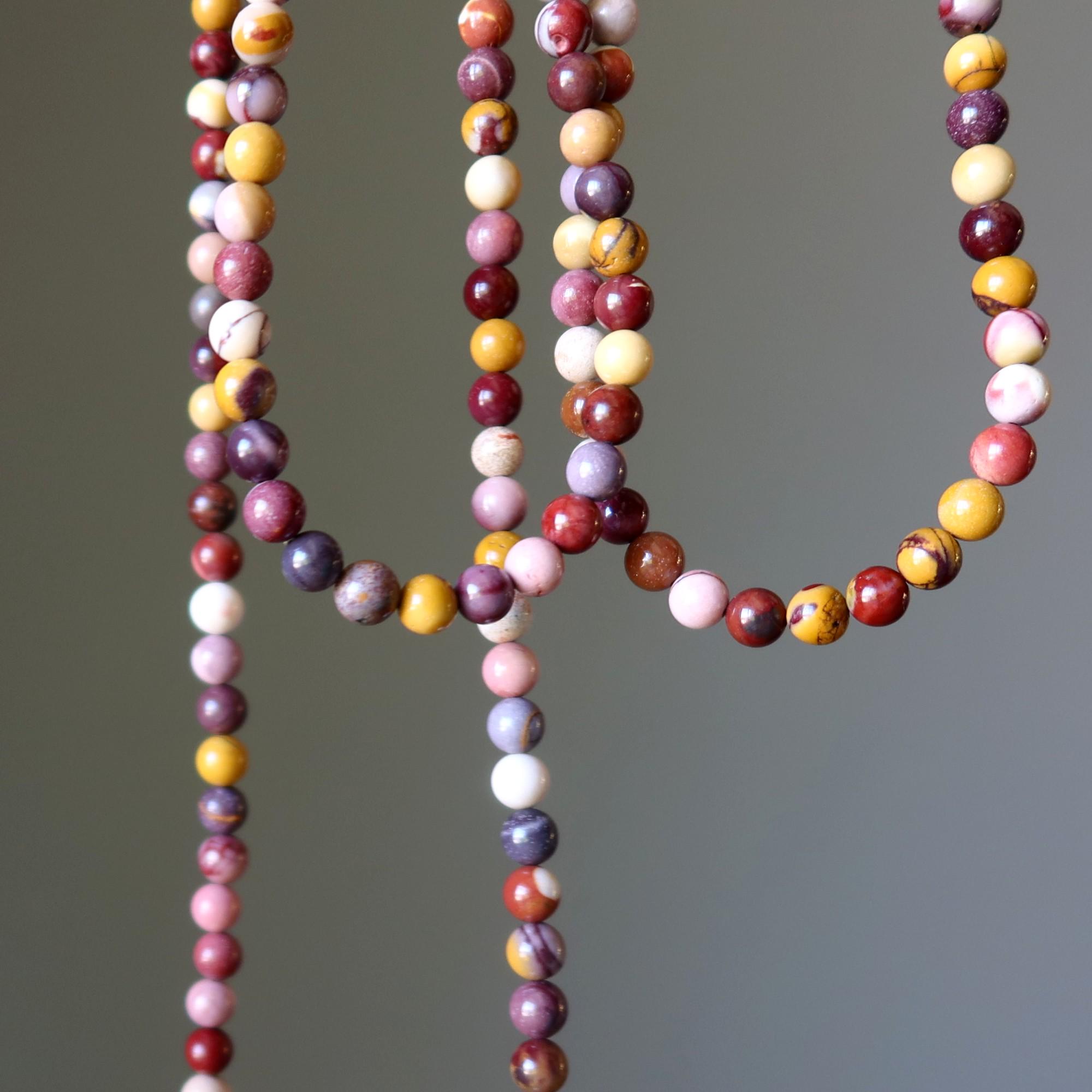 Mookaite Jasper Necklace Colorful Crystal Carnival