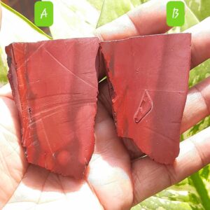 Rough Mookaite Jasper Slices: Raw Gemstone Specimens