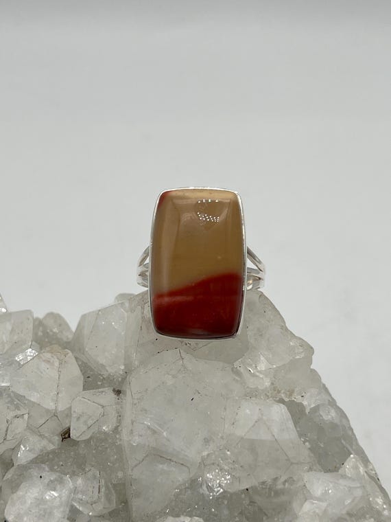 Mookaite Jasper Ring, Size 10 1/2