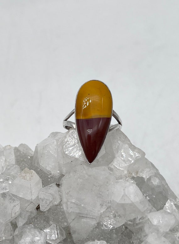 Mookaite Jasper Ring, Size 10 1/2