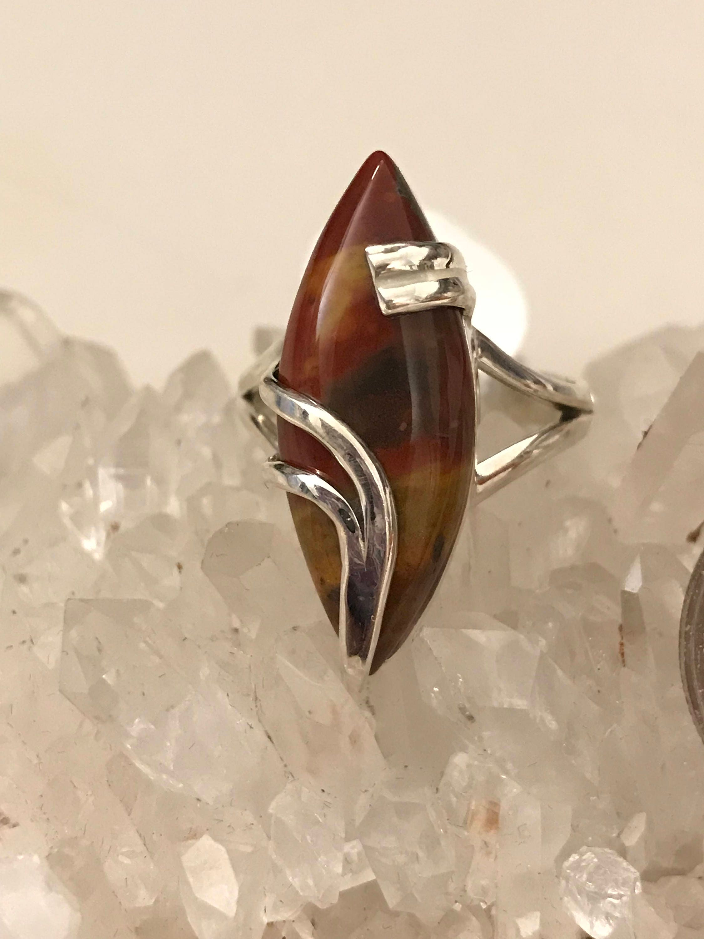 Mookaite Jasper Ring Size 9 Mookaite Jasper Ring Size 9