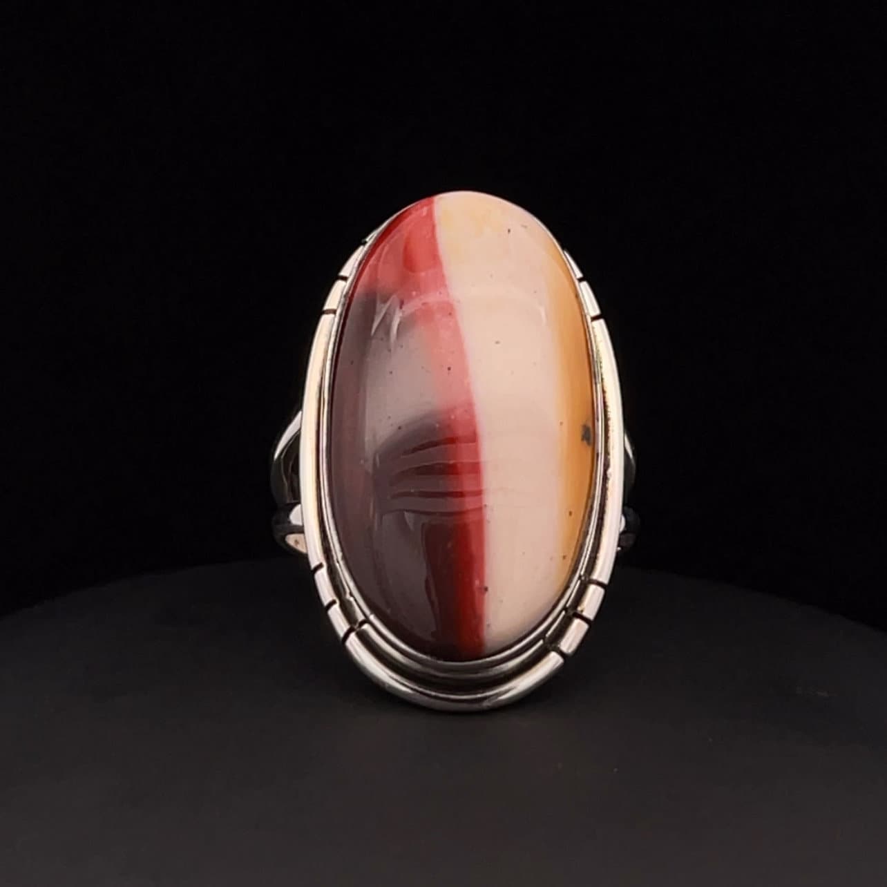 Sterling Silver Mookaite Ring Size 9 Sterling Silver Mookaite Ring Size 9