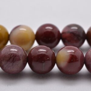 Mookaite,15 Inch Full Strand Mookaite Smooth Round Beads 4mm 6mm 8mm 10mm For Choice