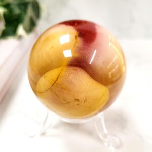 Mookaite Crystal Sphere • Ethically Sourced