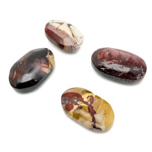 Mookaite Jasper Palm Stone – Spa GemStone –Natural Gemstone – Relaxing - Worry Stone - Energy Gemstone - PA1059