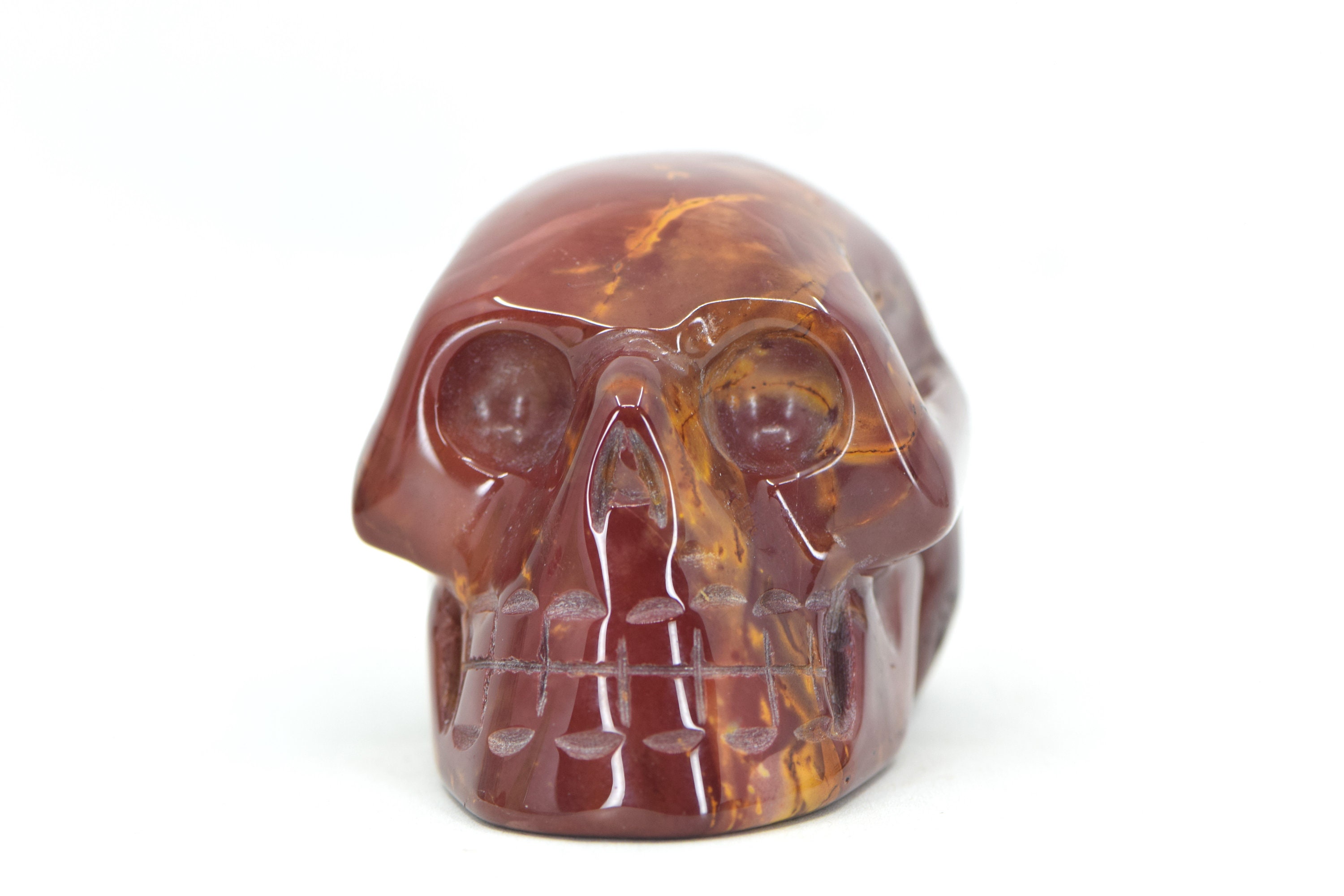 Mookaite Jasper Skull Mookaite Jasper Skull