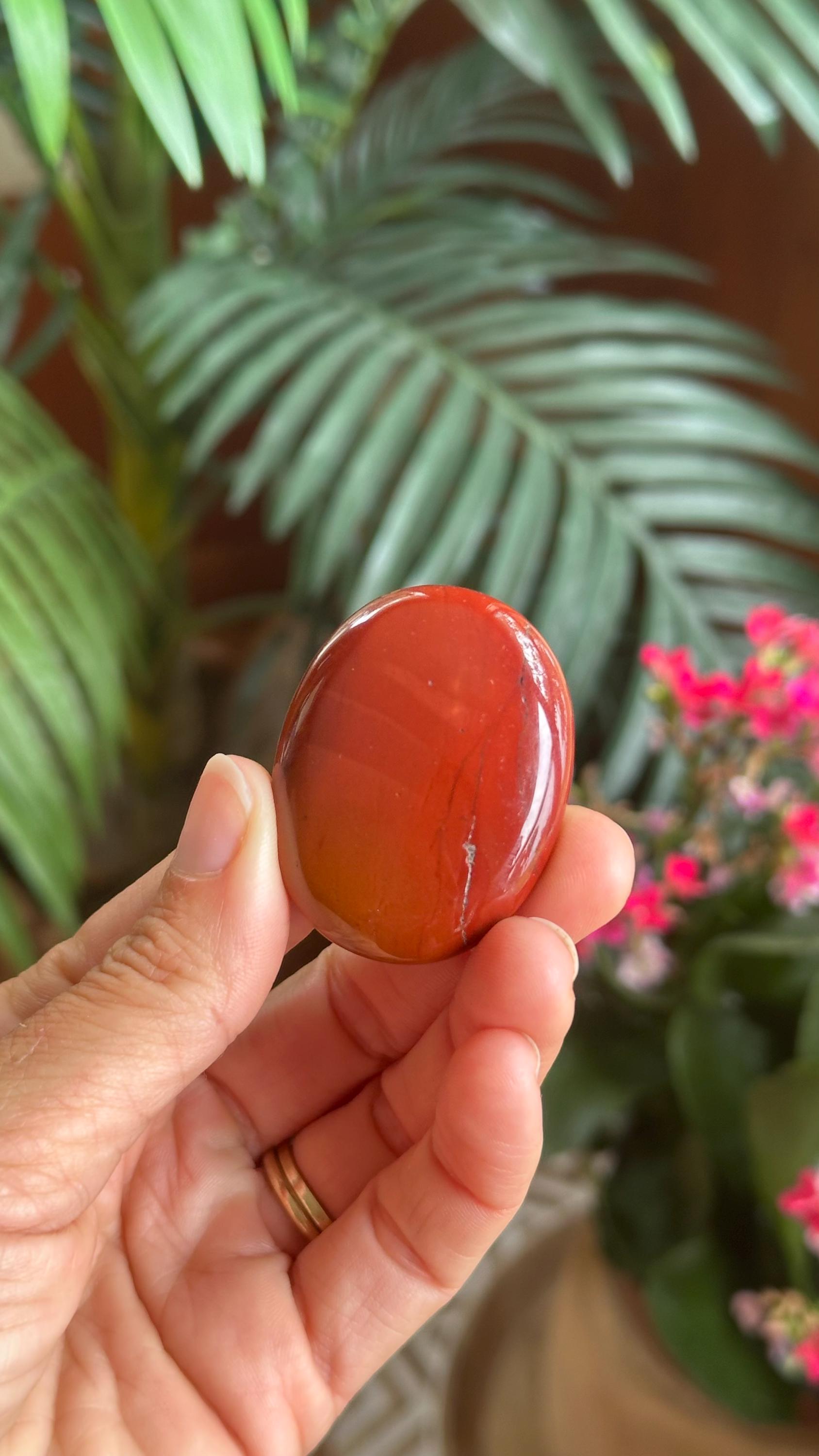 Small Mookaite Palmstone, Palm Stone, Mookaite, Mookaite Pebble