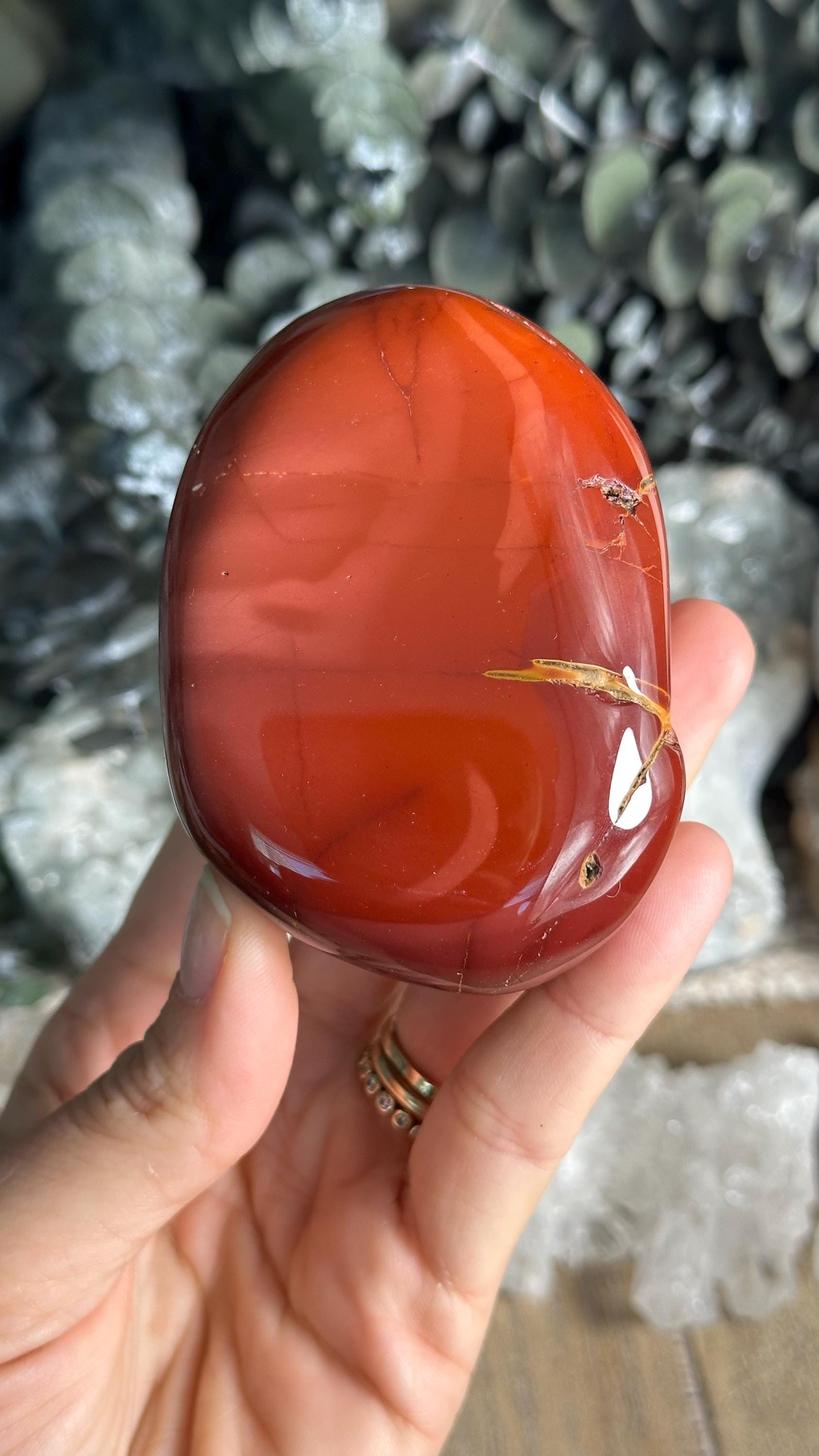 Xl Mookaite Palmstone, Big Heavy Palm Stone Xl Mookaite Palmstone, Big Heavy Palm Stone