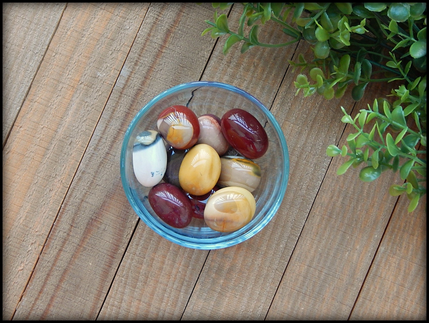 Tumbled Mookaite Jasper Tumbled Mookaite Jasper