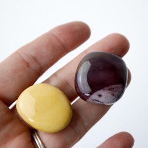Mookaite Polished Tumbles - Set Of Two