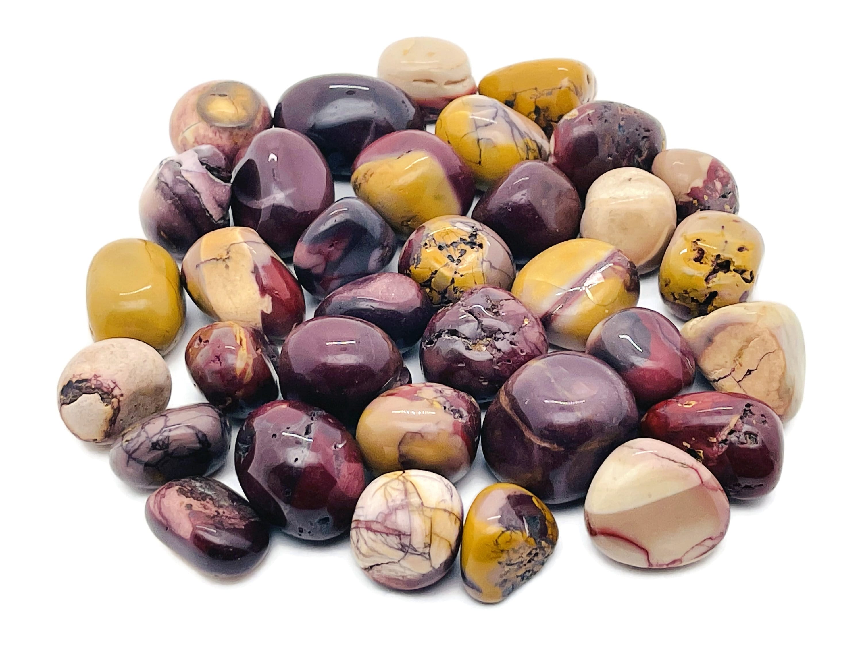 Mookaite Jasper Tumbled Stone - Mookaite Jasper Gemstone – Healing Crystals - Best Gift - Tu1224