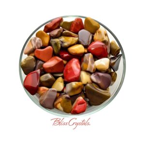 2 MOOKAITE Jasper Tumbled Stone Large Size, Mixed Colors from Australia #MJ11