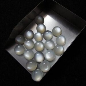 12mm White Moonstone Cabochon: AAA Quality Gemstone 12mm White Moonstone Cabochon: AAA Quality Gemstone