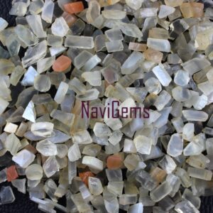 50 Multi Moonstone Rough Gemstones: Natural Undrilled Crystals (7-8mm) 50 Multi Moonstone Rough Gemstones: Natural Undrilled Crystals (7-8mm)